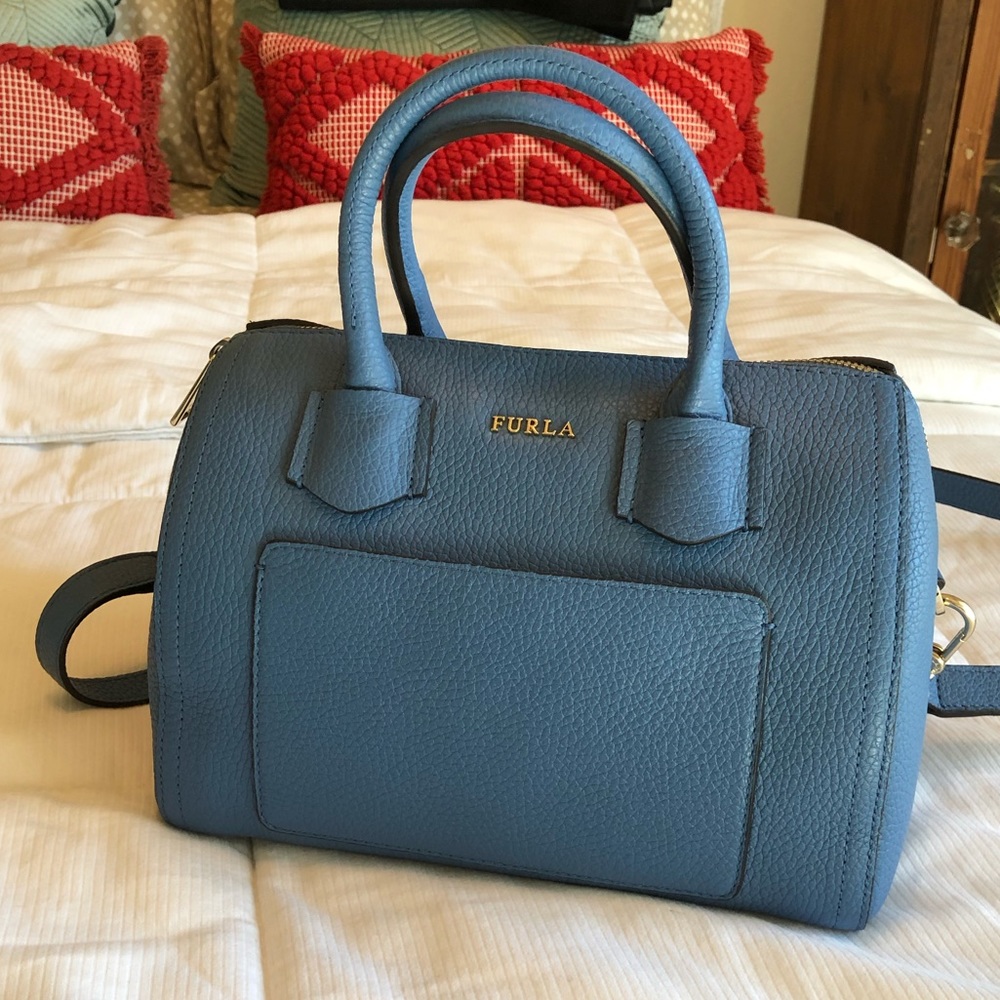 NWOT Furla Alyssa Bowling Bag